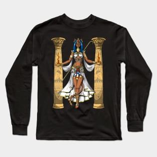 Egyptian Mythology Goddess Bastet Long Sleeve T-Shirt